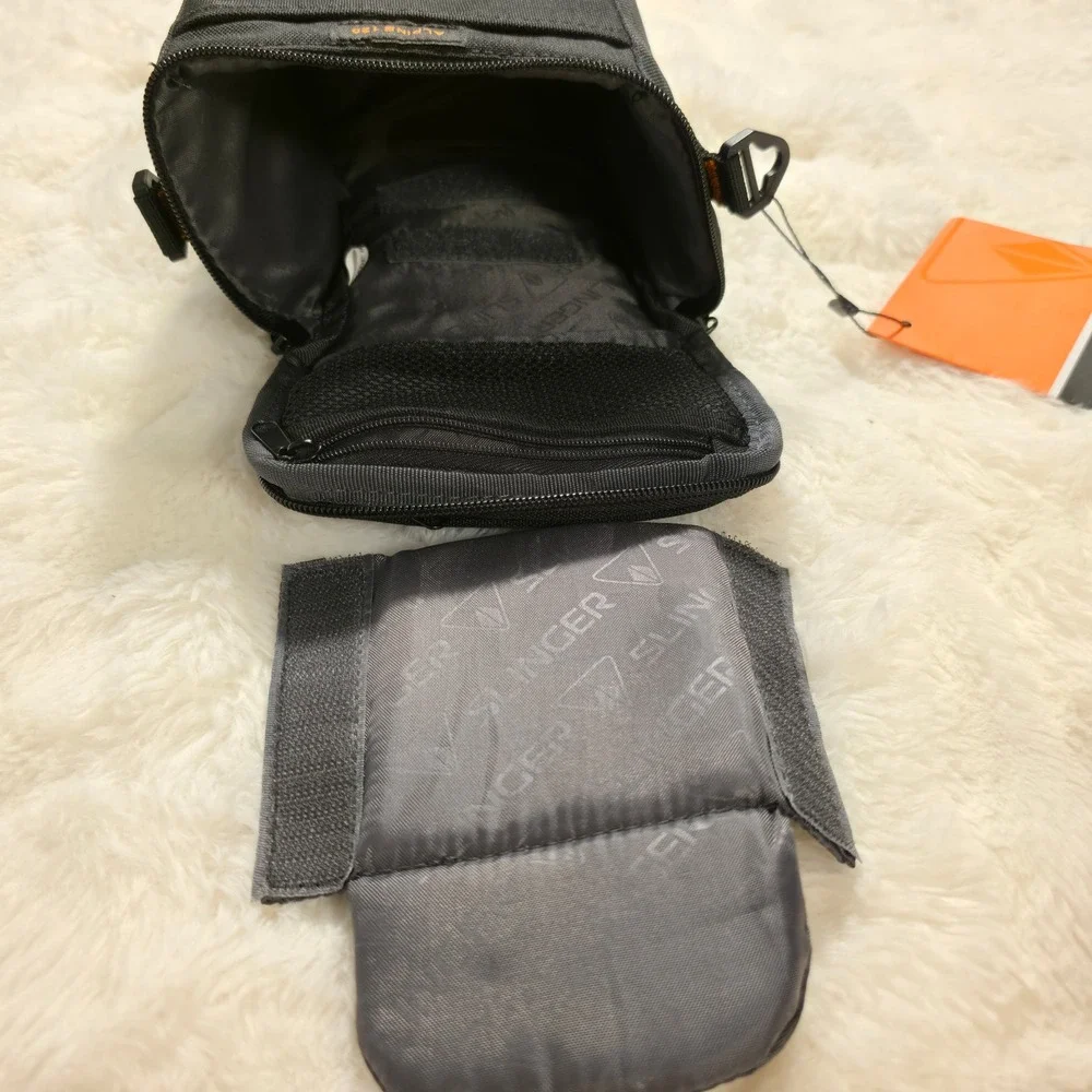 Slinger Alpine 120 Shoulder Bag Unisex OS Black NEW Camera Gear Case SLALPINE120